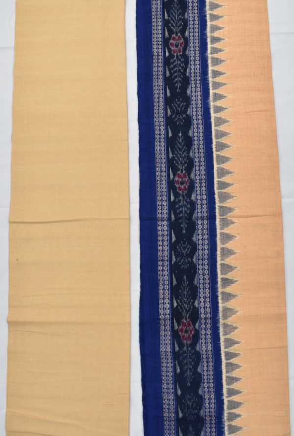 Blue Sambalpuri Ikat Cotton Dress Material * – RKG SHOPPING