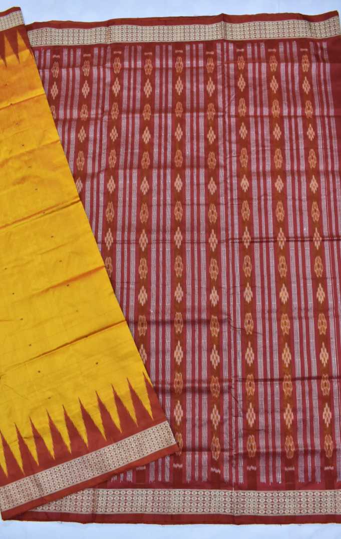 Black pasapalli sambalpuri silk saree – Boyanika Odisha