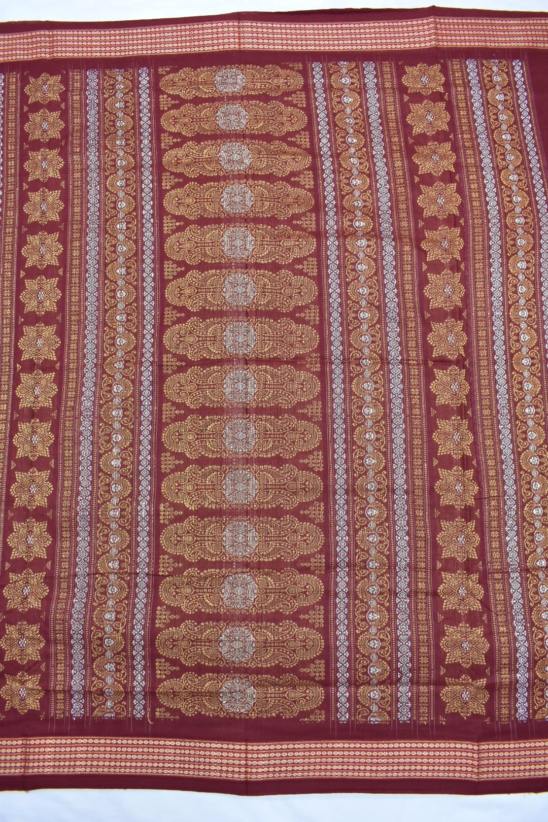 Lite Colour Sambalpuri Handloom Cotton Bomkai Saree - Image 2
