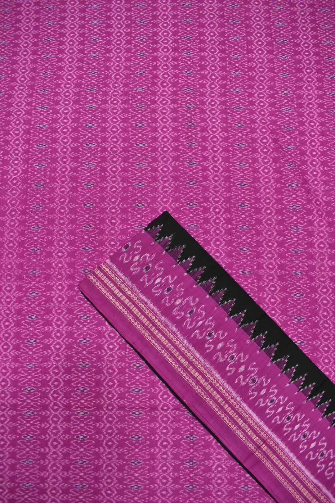 Pink Colour Sambalpuri Handloom Cotton Dress Material