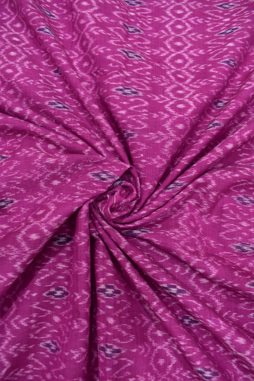 Pink Colour Sambalpuri Handloom Cotton Dress Material - Image 6