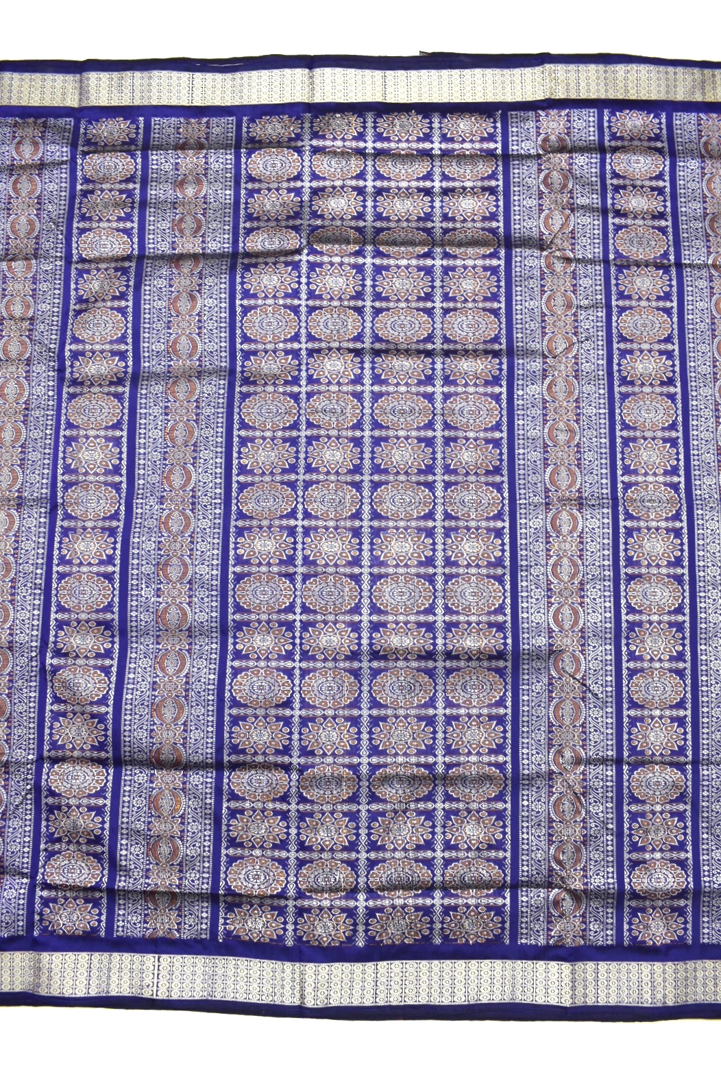 Maroon Colour Sambalpuri Handloom Bomkai Silk Saree - Image 2