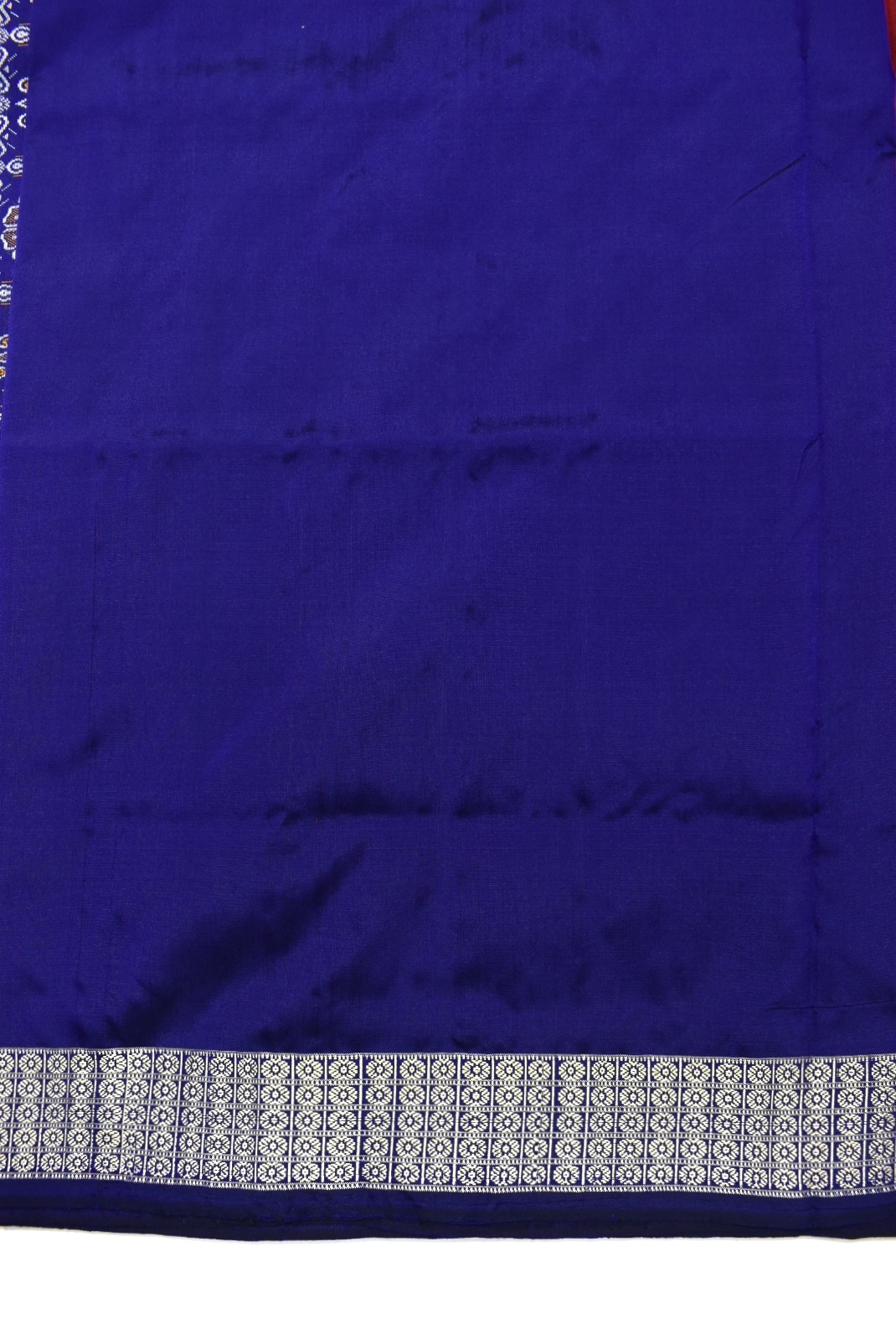 Maroon Colour Sambalpuri Handloom Bomkai Silk Saree - Image 6
