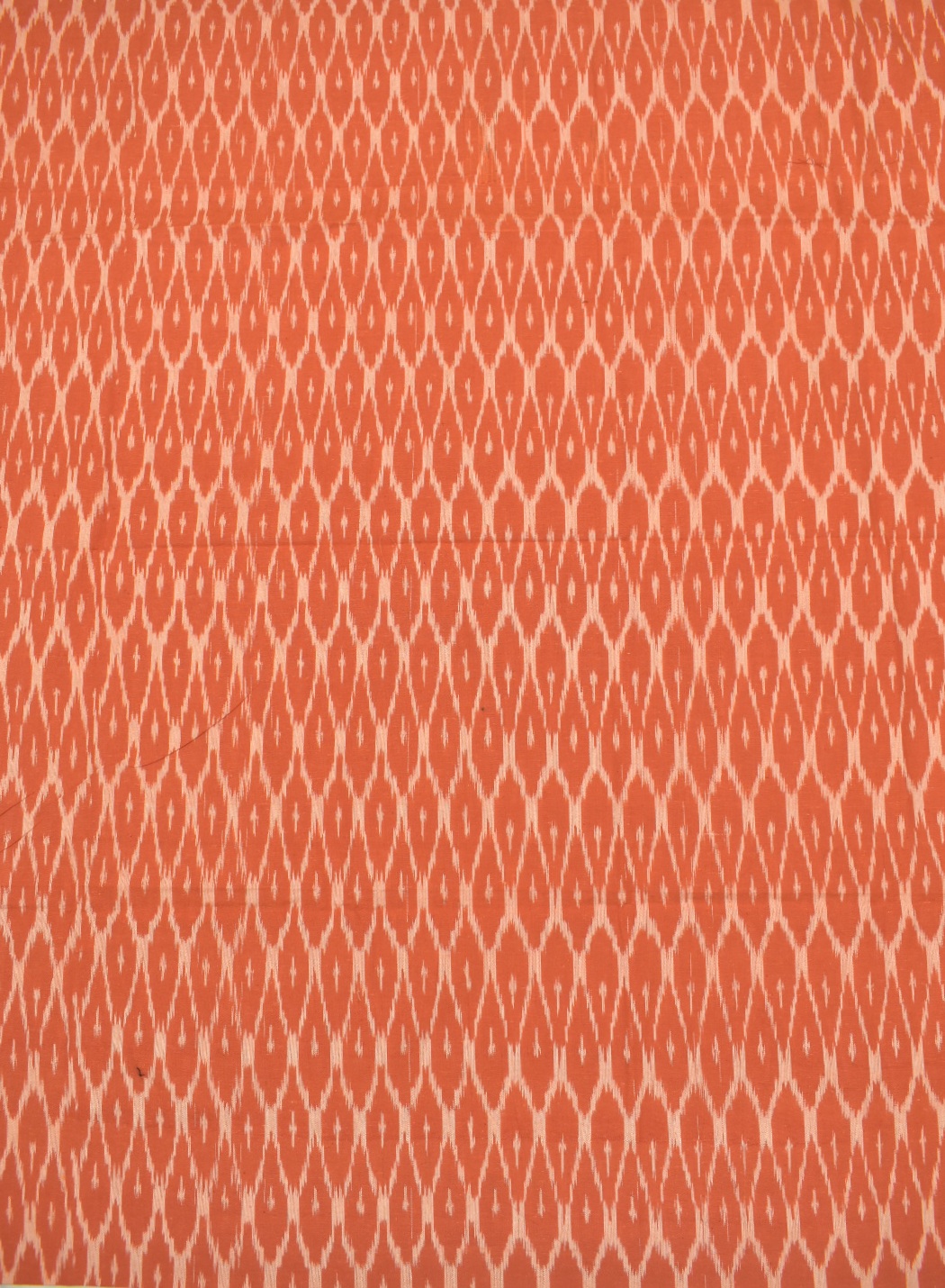 Orange Colour Pochampally Handloom Cotton Dress Material - Image 4