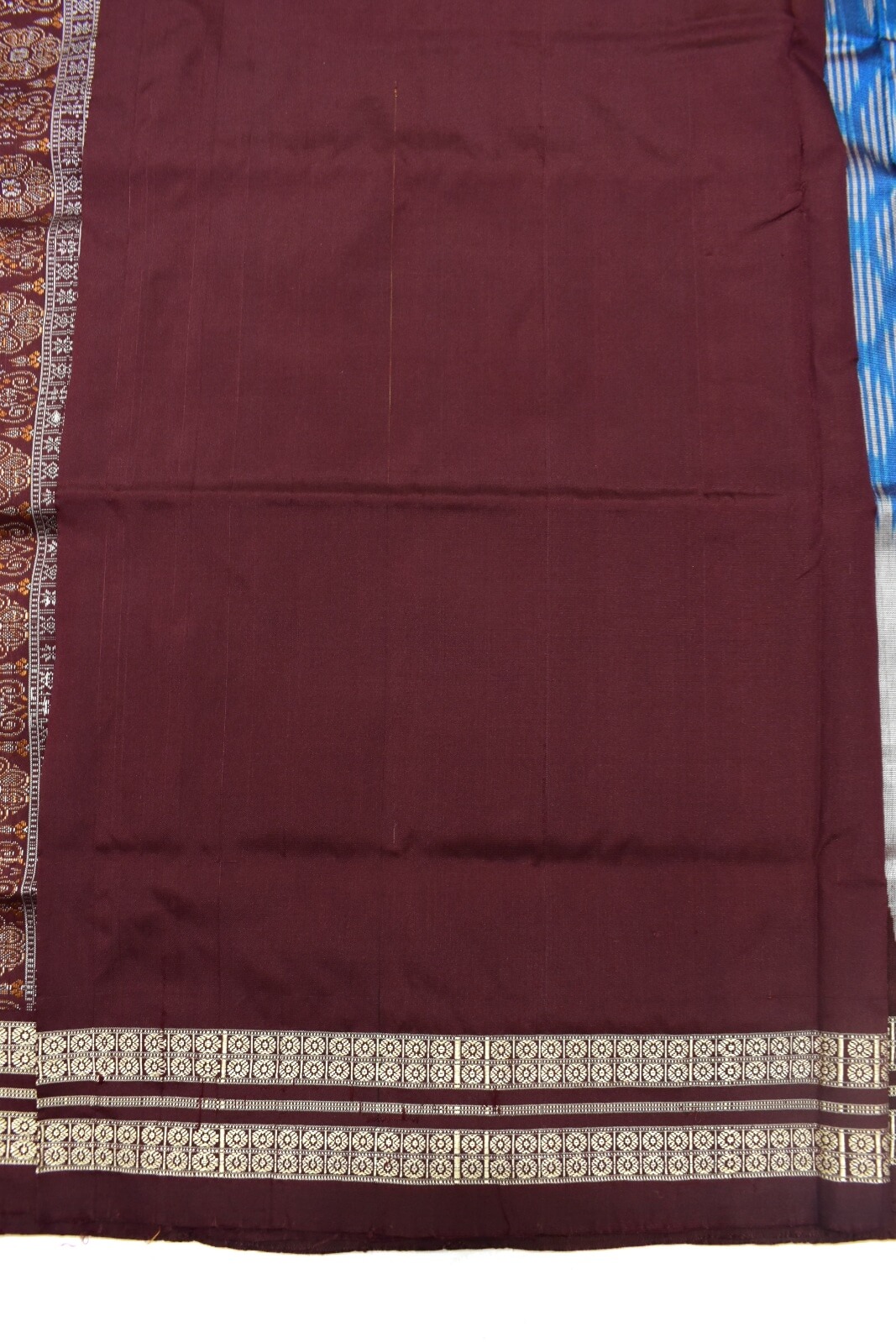 Multi Colour Sambalpuri Handloom Bomkai Silk Saree - Image 5