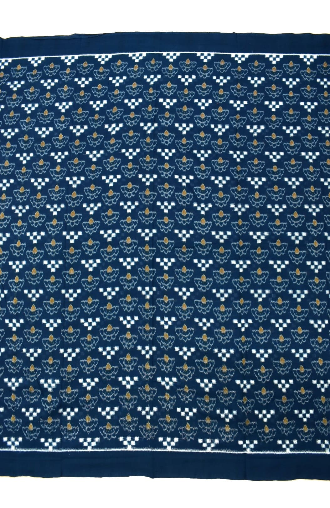 Sumati Colour Pasapali Design Sambalpuri Handloom Cotton Dress Material - Image 5