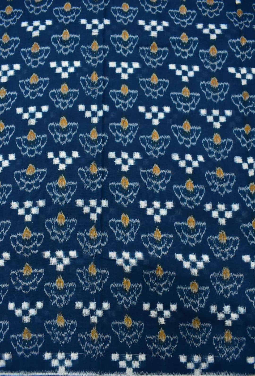 Sumati Colour Pasapali Design Sambalpuri Handloom Cotton Dress Material - Image 4