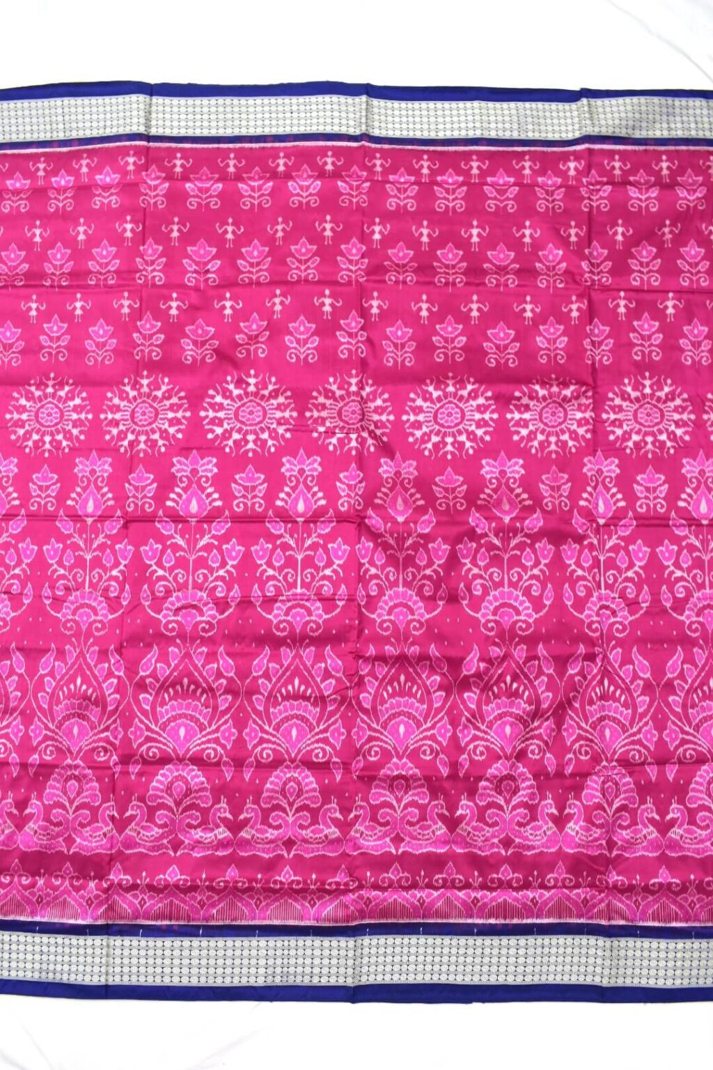 Rani Pink Colour Sambalpuri Handloom Pure Silk Saree rani-pink-colour-sambalpuri-handloom-pure-silk-saree