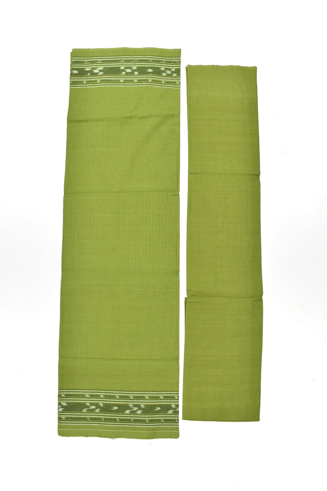 Pink Colour Sambalpuri Handloom Cotton Bomkai Dress Materials - Image 2