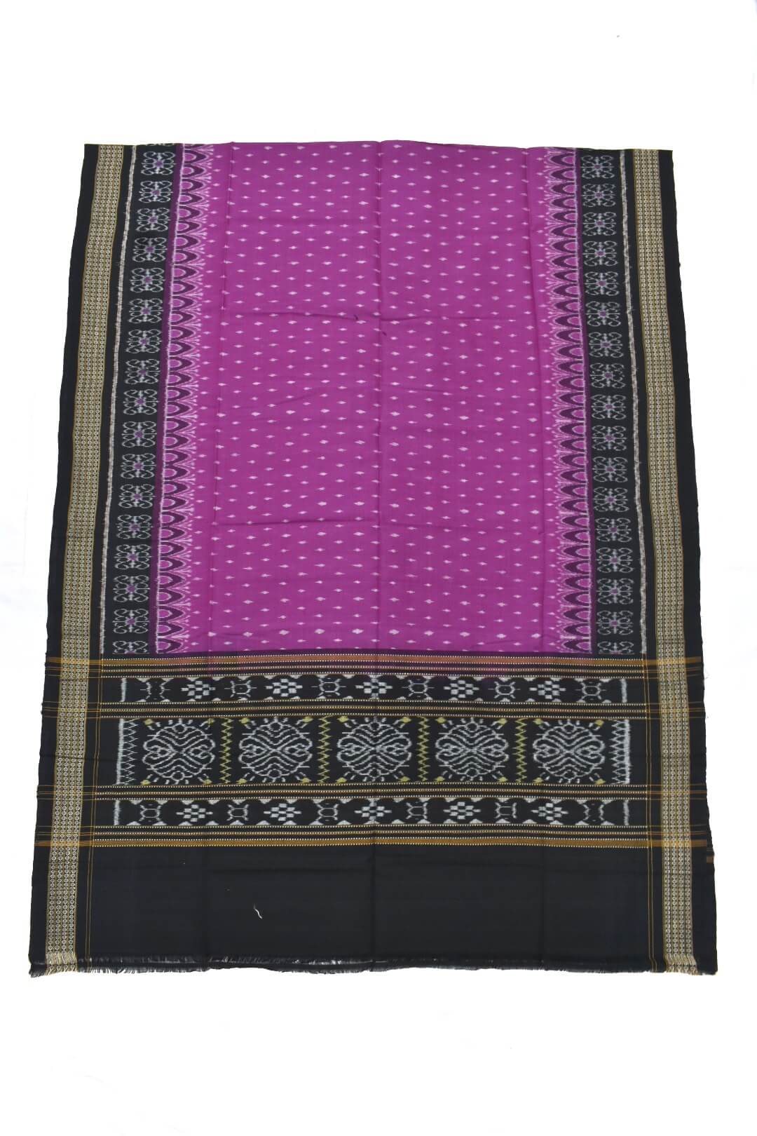 Purple - Cotton Jaipur Printed Dupatta 90 main image 1