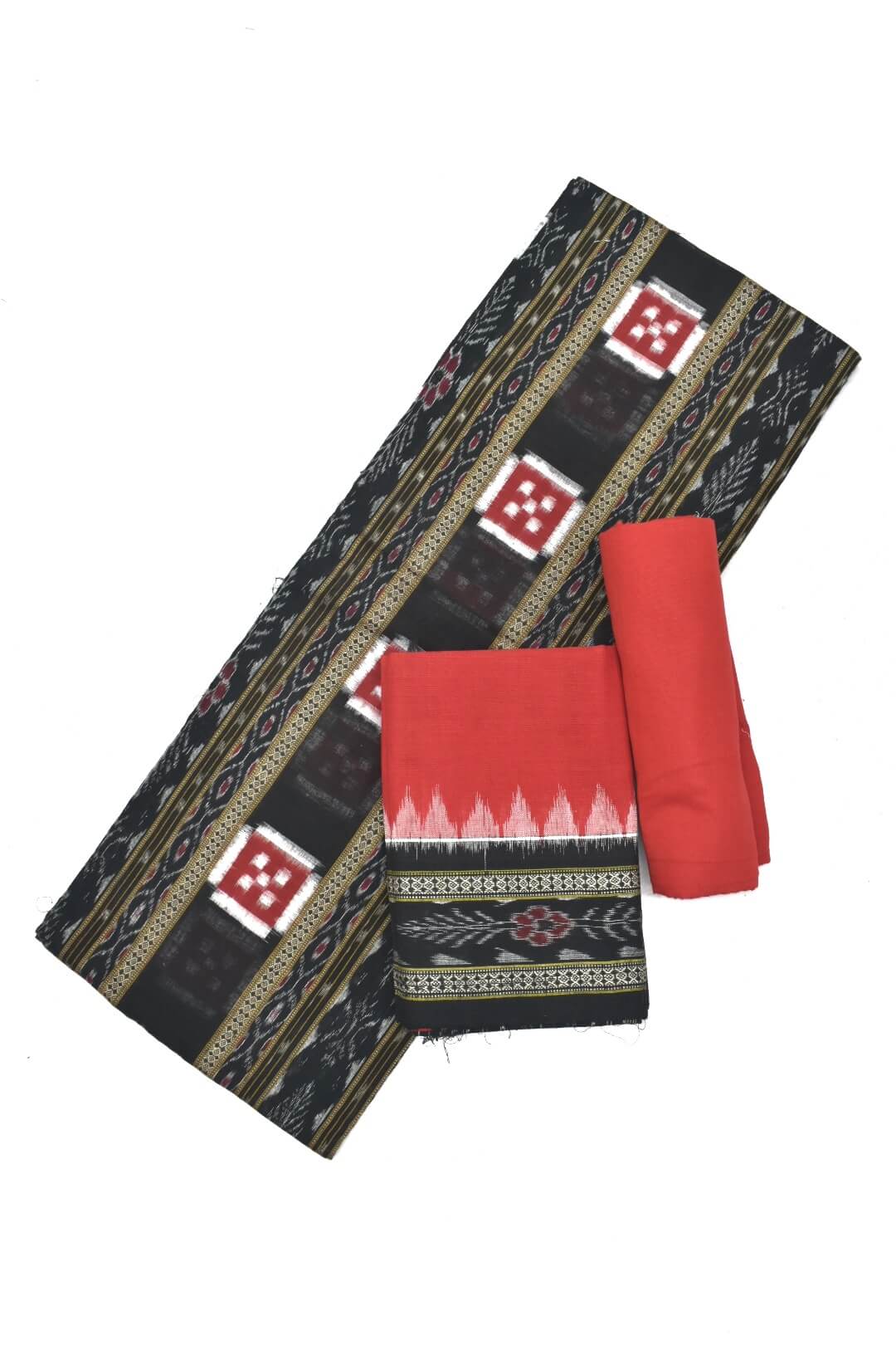 Authentic Handloom Sambalpuri Cotton Dress Material Set | Handloom fashion,  Cotton dress material, Saree styles