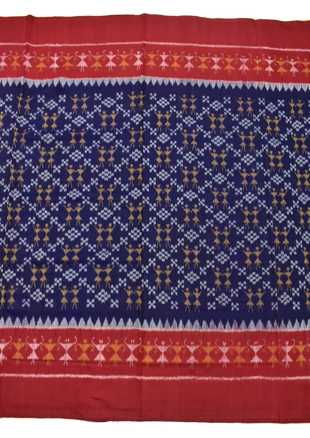 blue-colour-sambalpuri-handloom-cotton-bandha-saree-sambalpuri