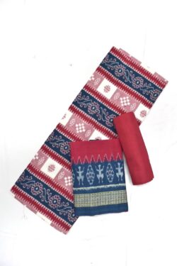 Sumati Colour Sambalpuri Handloom Cotton Dress Material