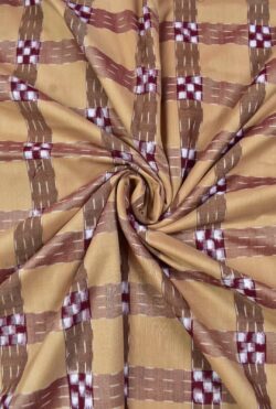 Matha Colour Pasapali Design Sambalpuri Handloom Cotton Fabrics