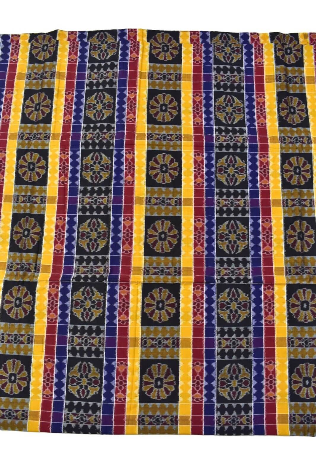 Multi Colour Sambalpuri Handloom Utkal laxmi Cotton Fabrics - Image 3