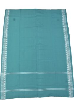Rama Green Colour Sambalpuri Handloom Cotton Dupatta