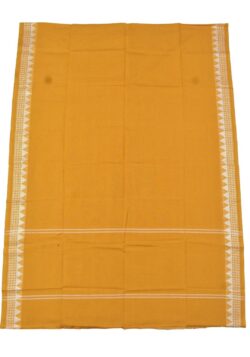 Yellow Colour Sambalpuri Handloom Cotton Dupatta