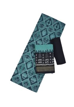 Rama Green Colour Sambalpuri Handloom Cotton Dress Material