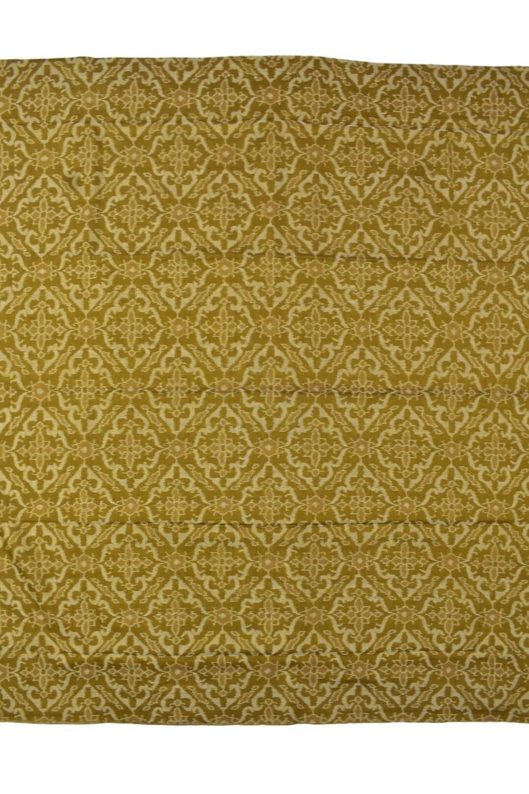 Amber Colour Sambalpuri Handloom Cotton Dress Material - Image 4