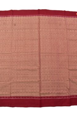 Mathaa Colour Plane Border Sambalpuri Handloom Cotton Saree