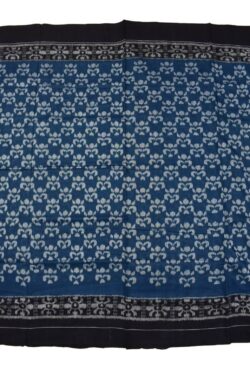 Sumati Colour Plane Border Sambalpuri Handloom Cotton Saree