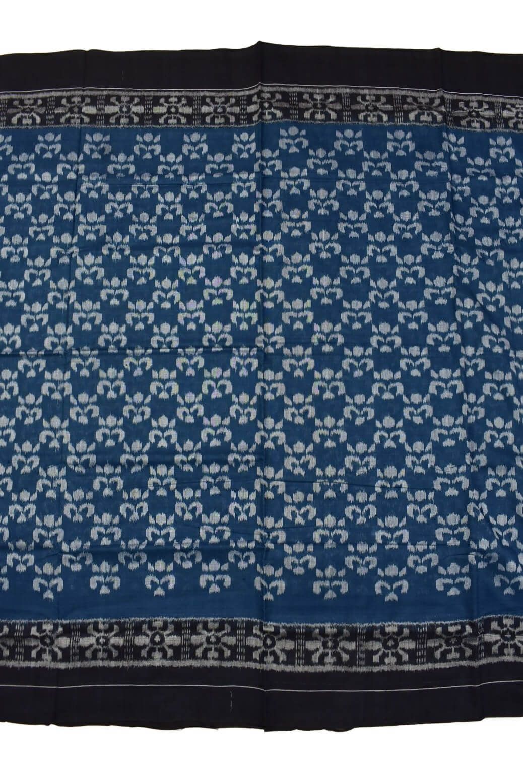 Sumati Colour Plane Border Sambalpuri Handloom Cotton Saree