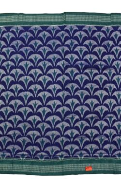 Blue Colour Sambalpuri Handloom Cotton Saree