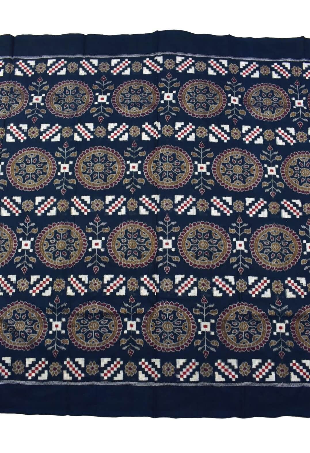 Sumati Colour Pasapali Design Sambalpuri Handloom Cotton Dress Materials - Image 4