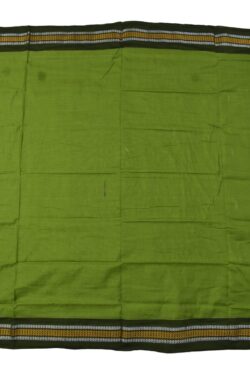Mahendi Colour Sambalpuri Handloom Cotton Saree