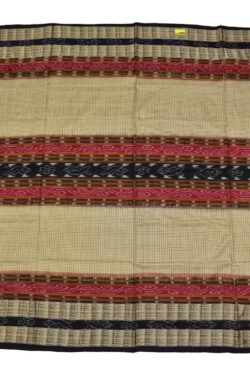 Bisket Colour Pasapali Design Sambalpuri Handloom Cotton Saree