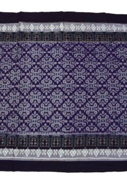 Black Plane Border Colour Sambalpuri Handloom Cotton Saree