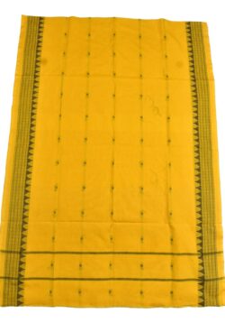 Yellow Combination Sambalpuri Handloom Cotton Dupatta
