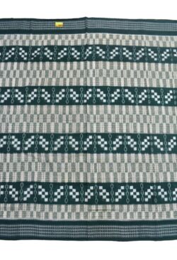 White Pasapali Design Sambalpuri Handloom Bichitrapuri Cotton Saree