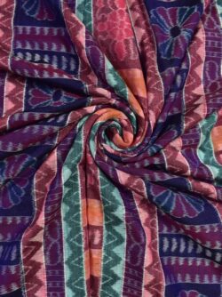 Multi Colour Utkallaxmi Design Sambalpuri Handloom Cotton Fabrics