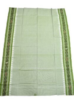 Lite Mehendi Colour Sambalpuri Handloom Cotton Dupatta