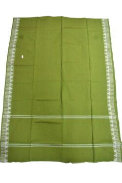 Green Colour Sambalpuri Handloom Cotton Dupatta
