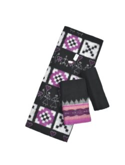 Black Colour Sambalpuri Handloom Cotton Dress Material
