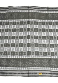 Pitch Colour Sambalpuri Handloom Cotton Saree