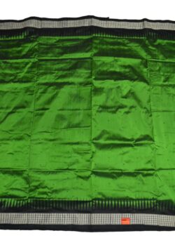 Green Colour Sambalpuri Handloom Bandha Silk Saree