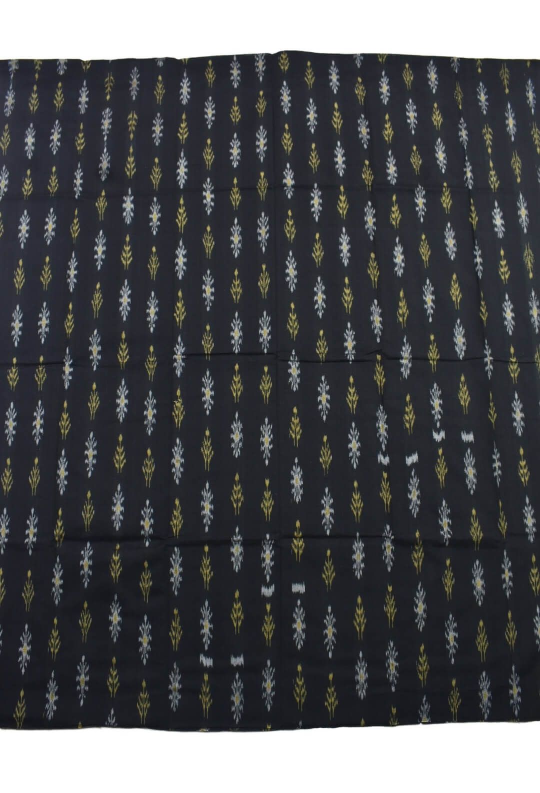 Black Colour Sambalpuri Handloom Cotton Bomkai Dress Material - Image 4