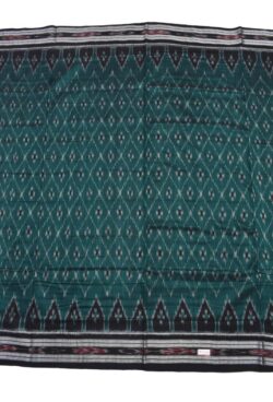 Green Colour Sambalpuri Cotton Saree
