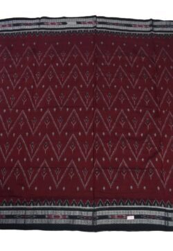 Brown Colour Sambalpuri Handloom Mania Bandha Cotton Saree