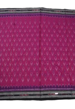 Pink Colour Sambalpuri Handloom Mania Bandha Cotton Saree