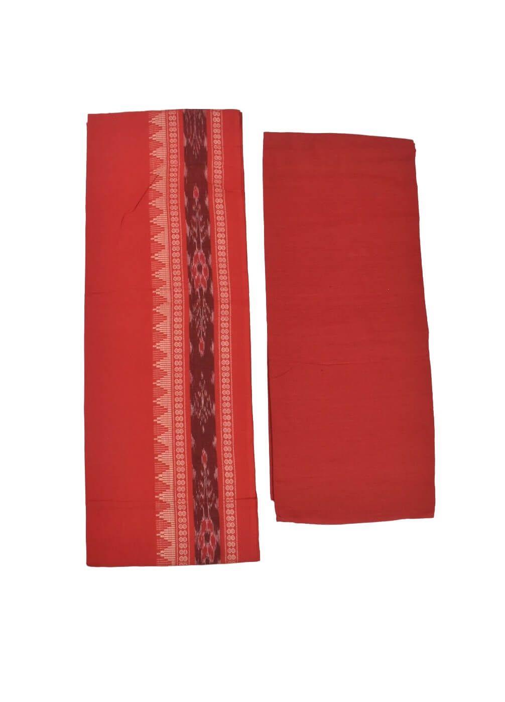 Sumati Colour Sambalpuri Handloom Cotton Dress Material - Image 2