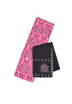 Pink Colour Sambalpuri Handloom Cotton Bomkai Dress Material