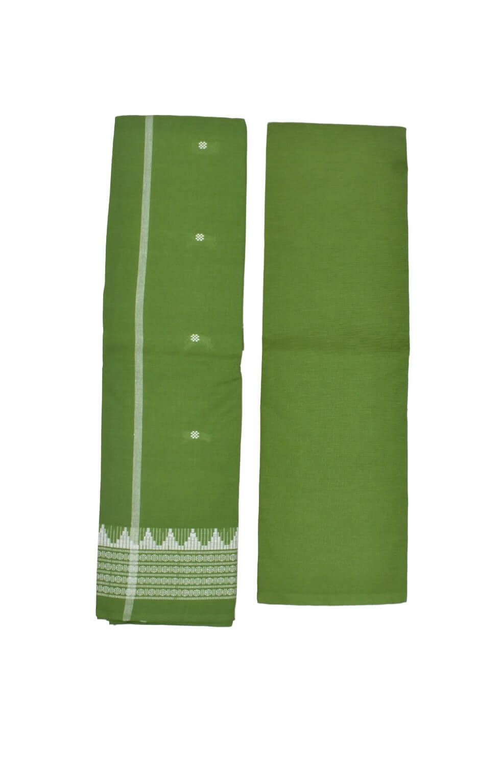 Maroon Colour Sambalpuri Handloom Cotton Bomkai Dress Material - Image 2