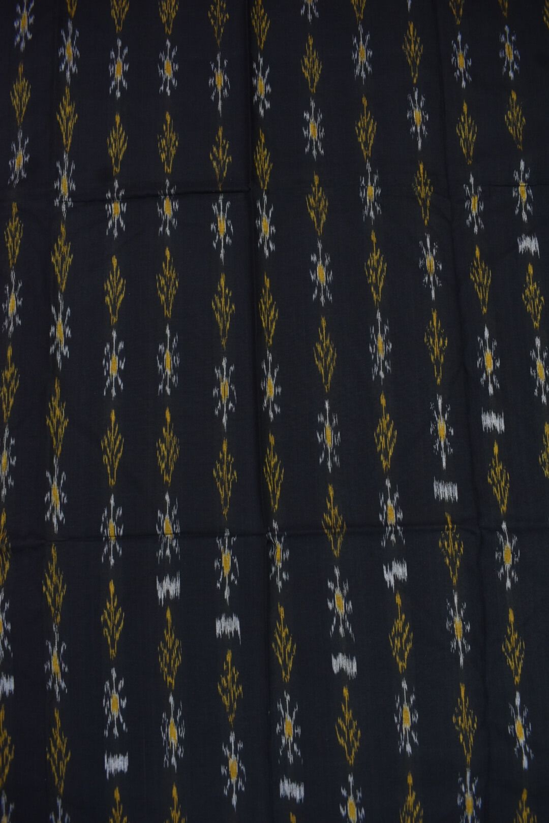 Black Colour Sambalpuri Handloom Dress Material - Image 5