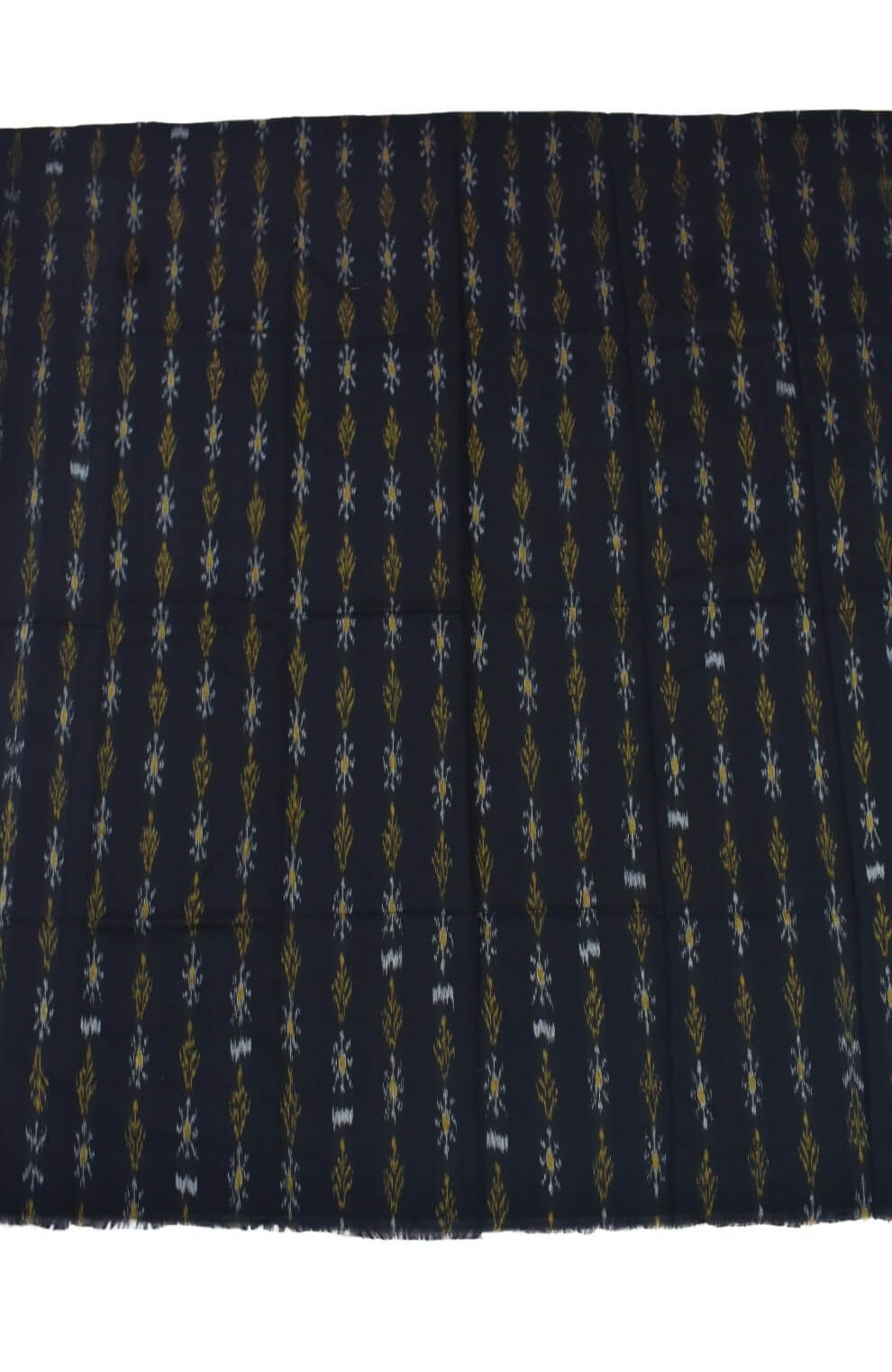 Black Colour Sambalpuri Handloom Dress Material - Image 4