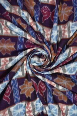 Jammu Colour Sambalpuri Handloom Cotton Fabrics