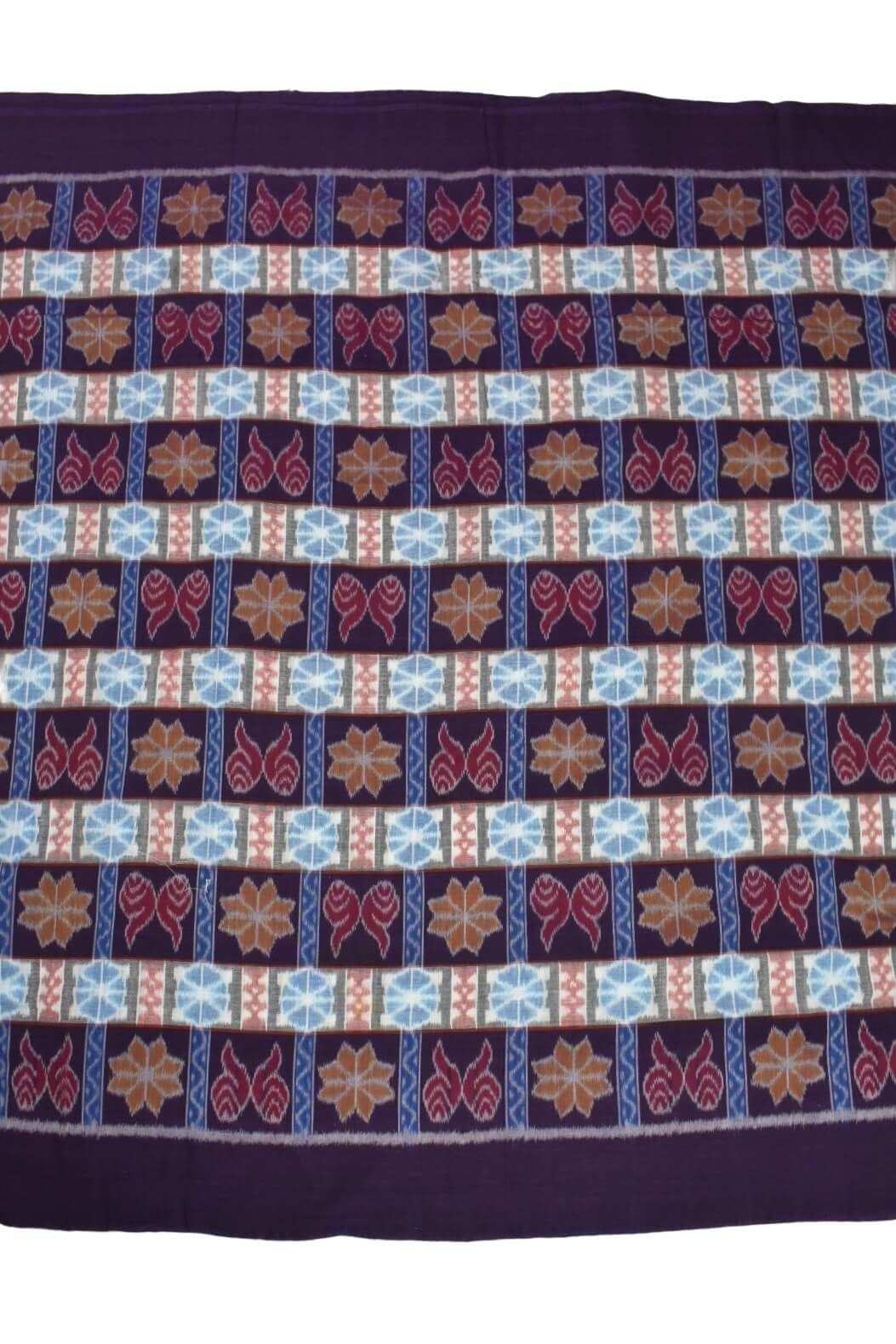 Jammu Colour Sambalpuri Handloom Cotton Fabrics - Image 2